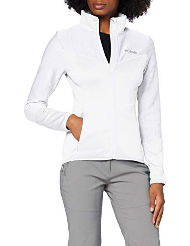 Columbia Roffe Ridge II Forro Polar, Mujer, Blanco, XL