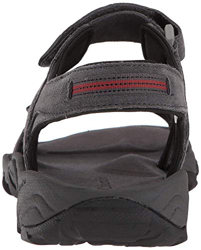 Columbia SANTIAM 2 Strap, Zapatillas Hombre, Gris (Dark Grey/Rusty), 46 EU