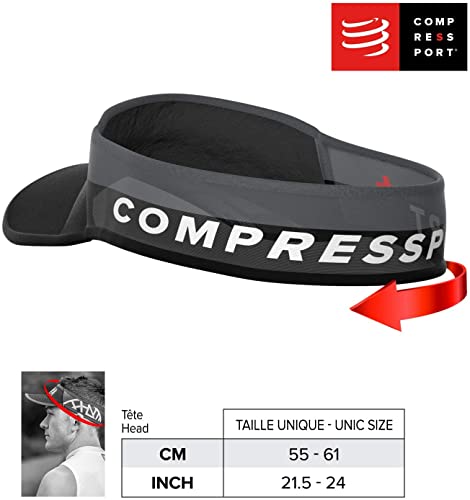 Compressport Spiderweb Ultralight Visor - Black Edition Limited 2020