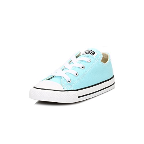 Converse Chuck Taylor All Star Ox - Zapatillas de Deporte de Canvas para niño Turquesa 29