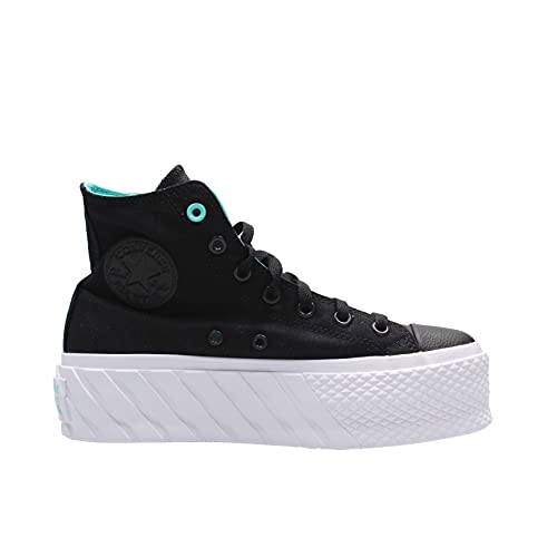 CONVERSE CTAS LIFT 2X HI ZAPATOS DEPORTIVOS PARA MUJER NEGRO 571675C