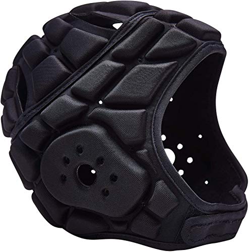 COOLOMG Gorilla Sports - Casco protector de cabeza para portero de rugby (ajustable para circunferencia de la cabeza: 54-62 cm)