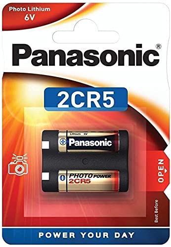 ‎Corp. Panasonic Pila de Litio Panasonic 2CR5 6V - Blister 1