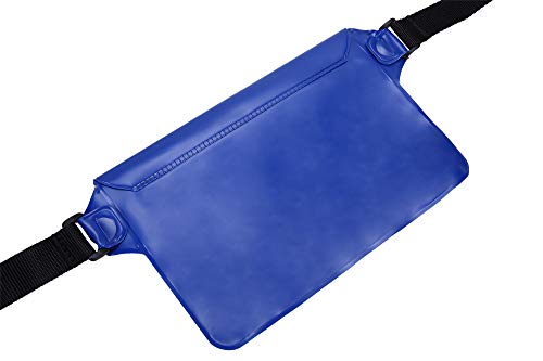 Cressi Kangaroo Dry Pouch Bolsa Impermeable para Teléfono móvil y para Objetos, Azul Claro, Talla Única