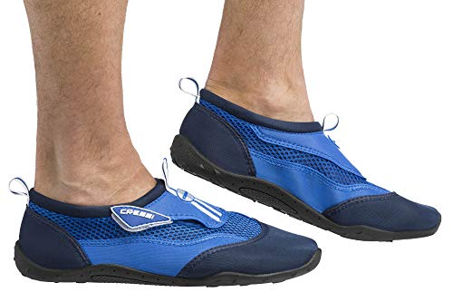 Cressi Reef Calzado para Mar y Deportes Acuáticos, Unisex Adultos y Niños, Azul Claro/Azul, 41