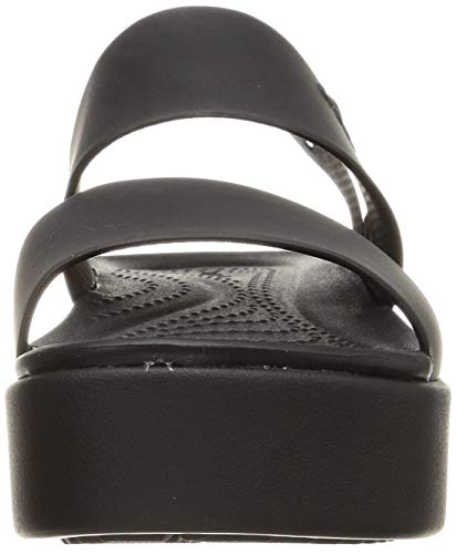 Crocs 206453-060_38/39, Sandalias al Aire Libre Mujer, Black, EU