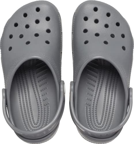 Crocs Classic K, Zuecos, Slate Grey, 33/34 EU