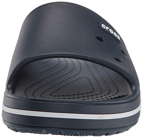 Crocs Crocband III Slide Unisex Adulta Chanclas, Azul (Navy/White 462), 41/42 EU