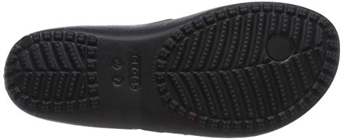 Crocs Kadee II Flip Mujer Sandali, Negro (Black), 41/42 EU