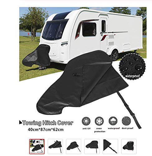 Cubre Lanza para caravanas y remolques Impermeable, Resistente Proteccion Total Enganche y Conector de CHPYHOME50