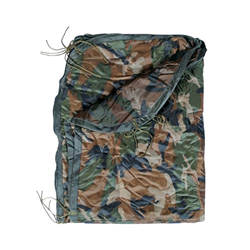 Cuchilleria Deportiva PIELCU - 32471-100. Manta Americana Liner con Cremallera. Camo Verde. 235x165 cm. Herramienta para Caza, Pesca, Camping, Outdoor, Supervivencia y Bushcraft