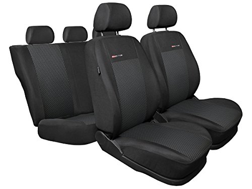 Dacia Duster fundas de los asientos hechos a medida cubiertas de coche protector asiento de terciopelo + acolchado de punto joyería coche Duster I FL p3