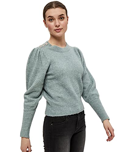 Desires Gea Jersey para Mujer, Gris (Slate Blue Melange), XS