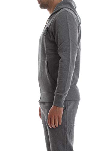 Diesel 00SE8M, Chaqueta deportiva para Hombre, Gris (Melange Grey), X-Large (Tamaño del fabricante:XL)