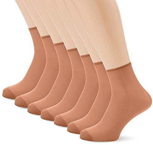 Dim Beauty Resist Calcetines, 20 DEN, Beige (Cannelle 1al), Talla única (Talla del Fabricante: 35/41) (Pack de 6) para Mujer