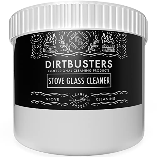 Dirtbusters - Limpiador profesional en pasta para el cristal de las estufas de leña, 500 g