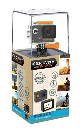 Discovery Adventures 4 K Ultra HD WiFi Cámara de acción, 12 MP