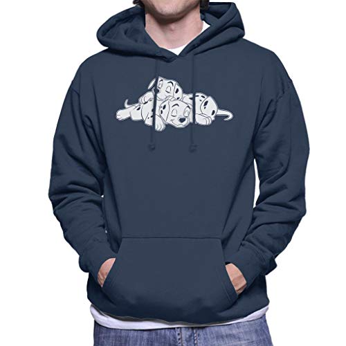 Disney 101 Dalmatians Sleeping Men's Hooded Sweatshirt