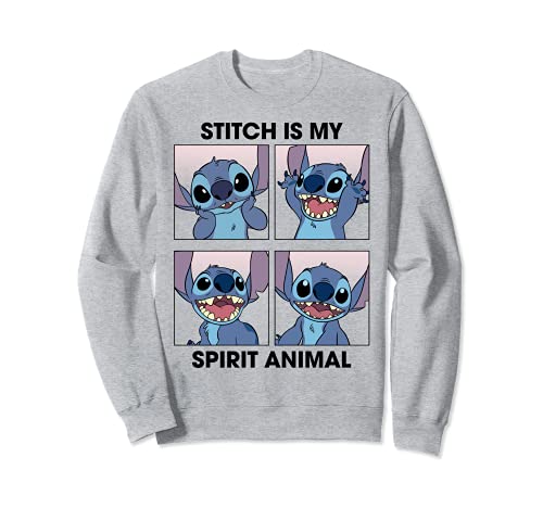 Disney Lilo & Stitch My Spirit Animal Panels Sudadera