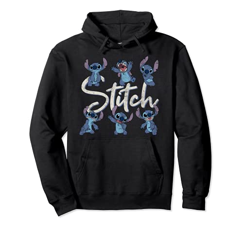 Disney Lilo & Stitch Poses Of Stitch Sudadera con Capucha