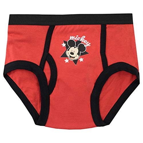 Disney Ropa Interior para niños Mickey Mouse - Paquete de 5-2 a 3 Años