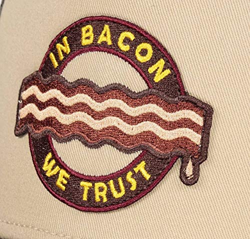 Djinns Gorra Trucker In Bacon We Trust HFT de malla camionero (talla única - caqui)