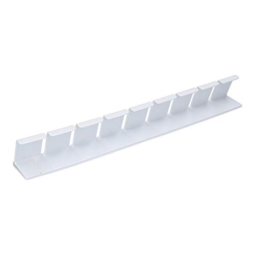 DL-pro Soporte para botellas de 31 x 4,5 x 3,5 cm, apto para Bosch, Siemens, Neff Constructa 00791396, peine para botellas, puerta de frigorífico