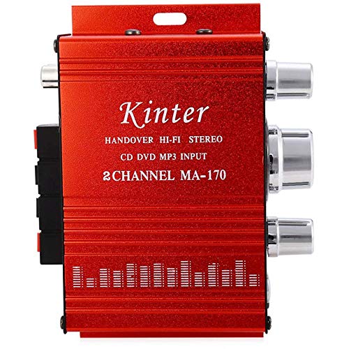 DollaTek kinter ma-170 mini 12v 20w estéreo de alta fidelidad amplificador amplificador dvd mp3 altavoz