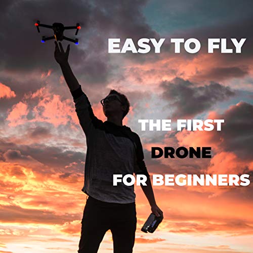 Drone Plegable GPS con Camara 4k Profesional, 120º Gran Angular, 5GHz WiFi FPV Quadcopter con Cámara HD, Modo sígueme, Modo Sin Cabeza, Retorno a Casa, Drone RC para Adultos/Niños