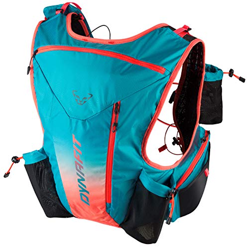 Dynafit Mochila unisex Enduro 12, Unisex adulto, Mochila, 08-0000048814, azul methyl / amarillo fluorescente, small