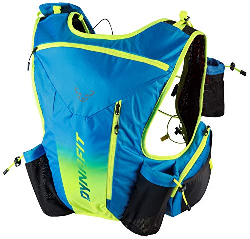 Dynafit Mochila unisex Enduro 12, Unisex adulto, Mochila, 08-0000048814, azul methyl / amarillo fluorescente, small