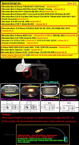 Dynavision Universal Revertir Asistencia de Copia de Seguridad de la Cámara de Aparcamiento para Mercedes Benz C/E/CLS/W203/W211/W209/B200 A160 W219 GLS 300