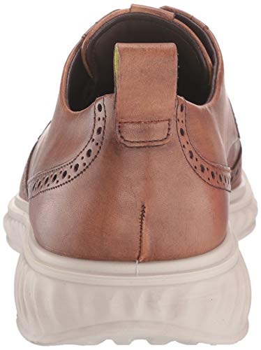 ECCO ST.1HYBRIDLITE, Zapatos de Cordones Brogue Hombre, Marrón (Amber 1112), 41 EU