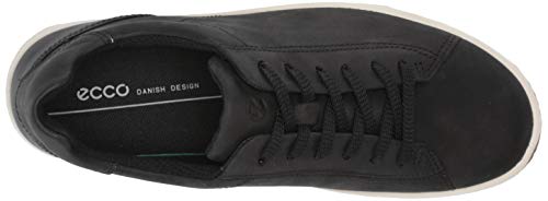 ECCO Women's Chase 2 Tie Hydromax Sneaker, Black Nubuck, Numeric_8_Point_5