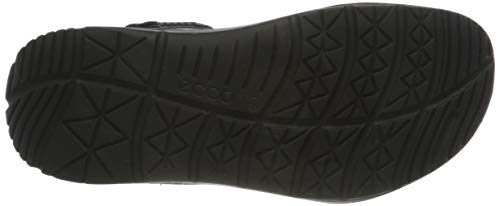 ECCO X-Trinsic, Sandalias Hombre, Negro Y Negro, 44 EU