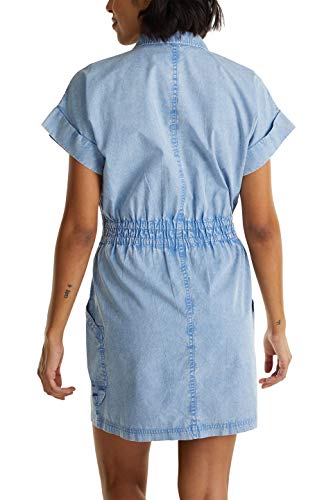 edc by Esprit Esprit Vestido, 440/LIGHT Blue, 42 para Mujer