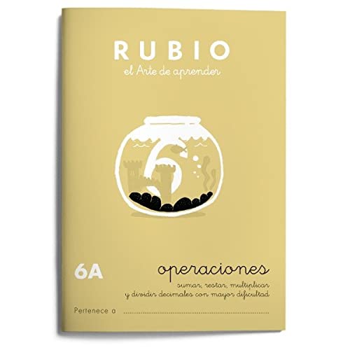 Ediciones Técnicas Rubio - Editorial Rubio PR-6A - Cuaderno problemas (Operaciones y Problemas RUBIO)