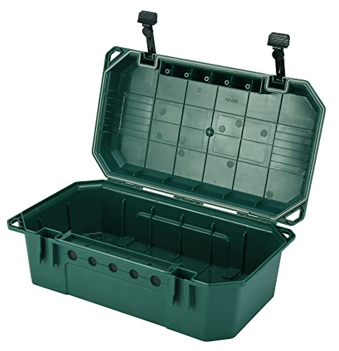 Electraline 300180 Caja de protección para conexiones eléctricas exteriores impermeable con protección IP54 con 5 salidas de cables (de 7,5 mm a 12,4 mm), Dimensión 390x228x138 mm