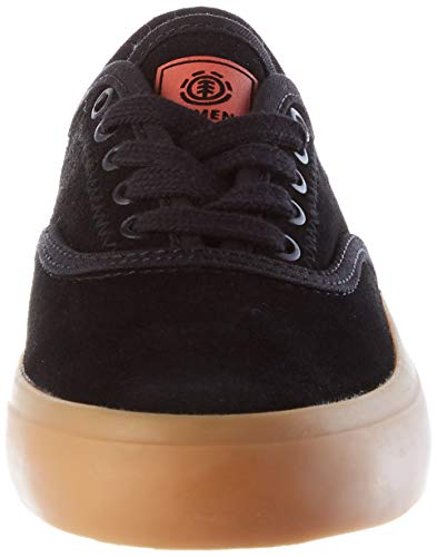 Element Y PASSIPH Suede, Zapatilla de Deporte Unisex Adulto, Black Gum, 37 EU