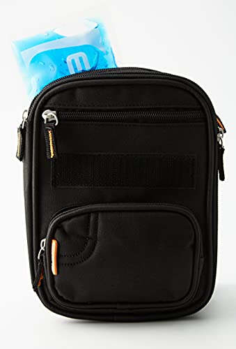 ELITE BAGS FIT´S Bolso para diabéticos, isotérmico, para insulina, negro.