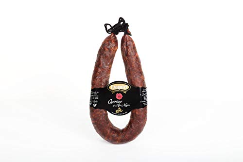 Embutidos Ezequiel Chorizo al Ajo Negro de León, no Picante, 425 Gramos