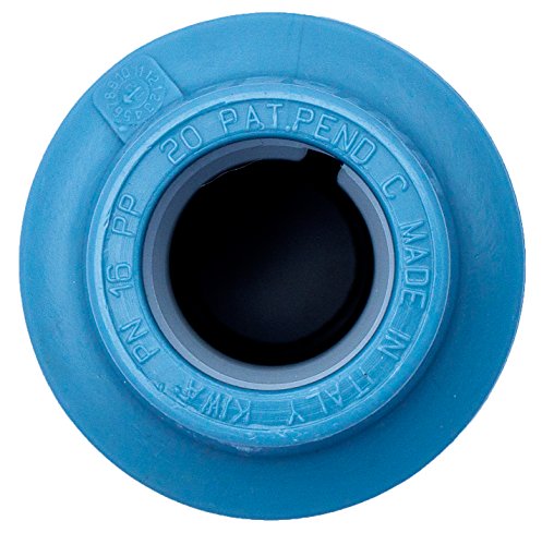 Empalme de tubo de polietileno de 1/2 pulgada con rosca exterior x 20 mm, MDPE PE PE para tuberías de agua, de plástico, para tubo de conexión