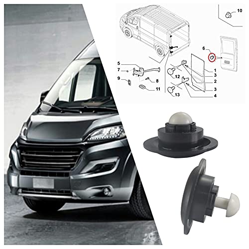 FanPaYY Botón de apertura de la puerta interior trasera 735426396 Para Fi-at Ducato Ci-tr0en Relay Peu-ge0t Boxer Mk3