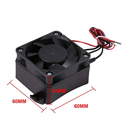 Fdit Calentador de Aire de Coche PTC Calentador de Fan para Coche Ahorro de Energía 100W 12V Calentadores de Elemento de Calefacción de Temperatura Constante