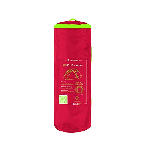 Ferrino X3 Fly Pro Apsis Bolsa para Tienda de campaña, Adultos Unisex, Red (Rojo), 2l