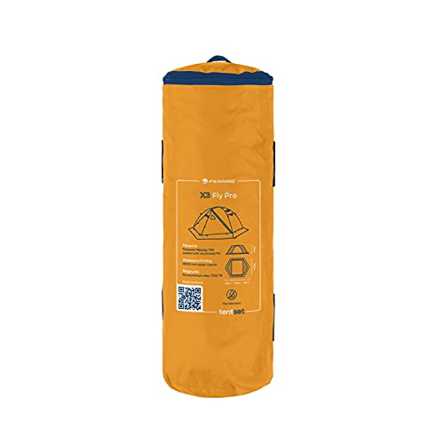 Ferrino X3 Fly Pro Bolsa para Tienda de campaña, Adultos Unisex, Yellow (Amarillo), 2l