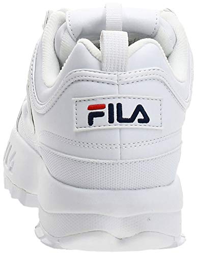 FILA Disruptor men zapatilla Hombre, blanco (White), 42 EU