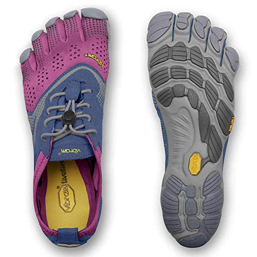 Fivefingers Vibram V-Run - Calcetines para mujer, talla 41, color azul y azul