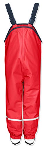 Fleece-trã£â¤gerhose, Pantalones Unisex Niños, (Rot)