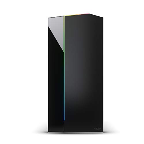 Fractal Design Vector RS Dark Tempered Glass Tower Negro, Transparente